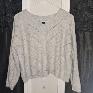 Gray sweater